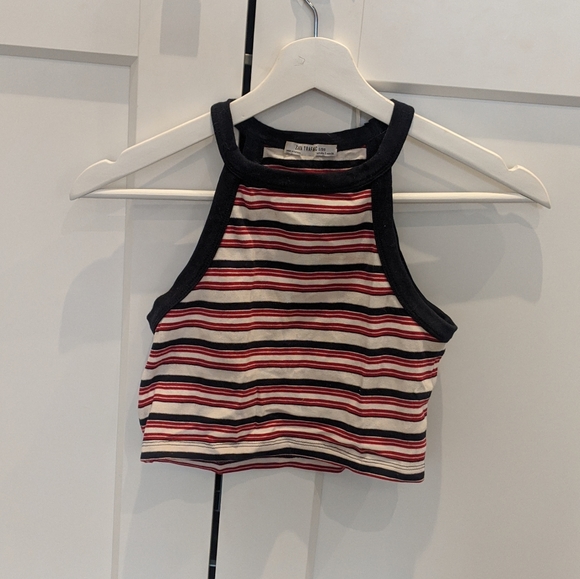 Stripped crop top - Picture 2 of 3